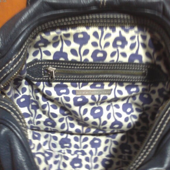 MARC BY MARC JACOBS Blue Pebbled Leather Satchel Bag - Picture 6 of 6